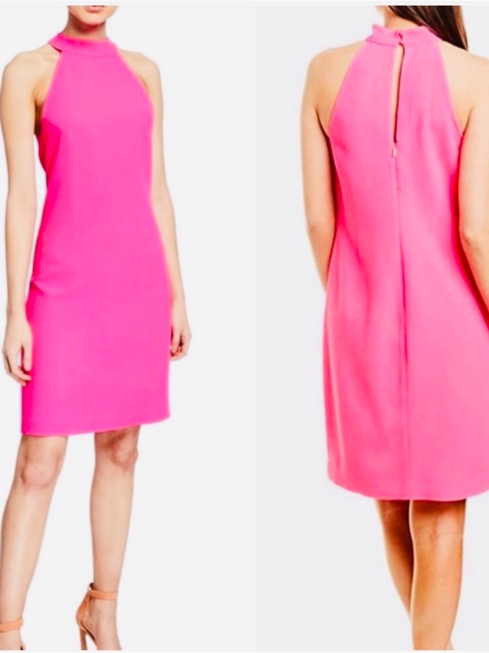 Trina Turk wanderlust halter dress